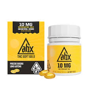 ABX - ABX Soft Gels 10mg THC 10ct.