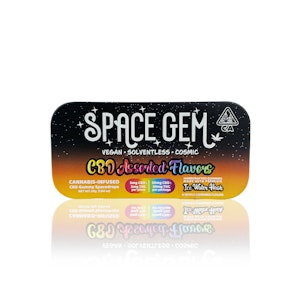 SPACE GEMS - SPACE GEM - Edible - CBD:THC Space Drop Gummies - 1:1 - 10-Pack - 50MG 