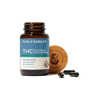 PAPA & BARKLEY - [Papa & Barkley] THC50 Capsules - 20ct