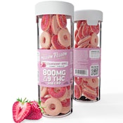 MellowFellow | Strawberry Rings D9 | Edible
