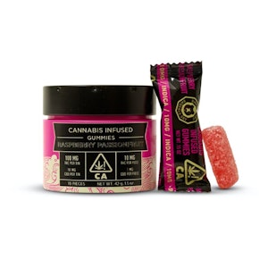 Emerald Sky - Raspberry Passionfruit 110mg 10 Pack Live Resin Gummies - Emerald Sky