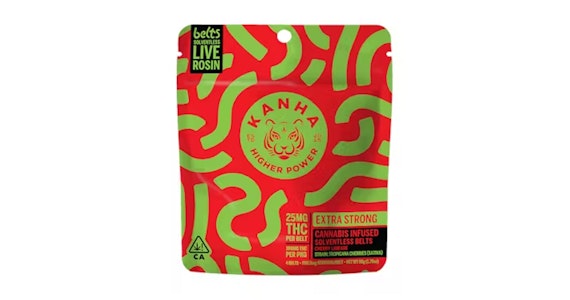 KANHA - Kanha - Cherry Limeade Sativa Live Rosin Belts - 100mg