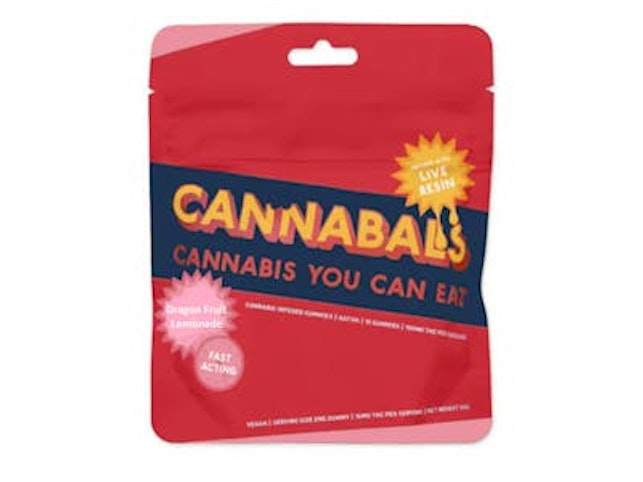 CANNABALS - Dragon Fruit Lemonade - Infused Gummies 10pk