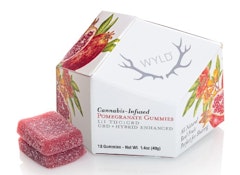[WYLD] CBD Gummies - 1:1 - Pomegranate (H)