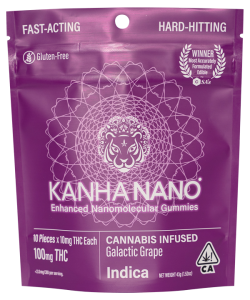 Kanha | Indica Nano Galactic Grape- 10Pk | 100mg