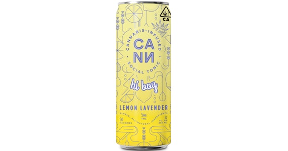 CANN - CANN - Lemon Lavender Hi-Boy Tonic - 4pk