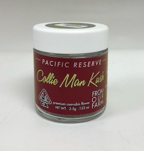 Collie Man Kush 3.5g Jar - Pacific Reserve