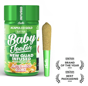 Jeeter - Acapulco Gold - Quad-Infused 5 Pack Pre Roll - .5G (2.5G)