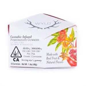 WYLD - Wyld - Edible - Pomegranate - 100MG