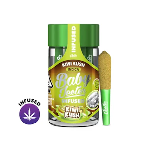 JEETER - Baby Jeeters .5g x 5 Kiwi Kush Quad-Infused Indica