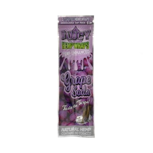 JUICY - Juicy Jay Hemp Wraps Grape Soda 
