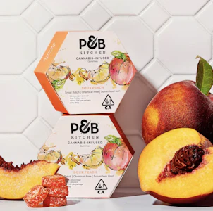 Papa & Barkley  - Sour Peach | 100mg Gummies | Papa & Barkley