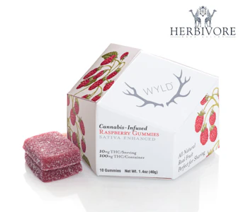 WYLD - WYLD Raspberry Gummies
