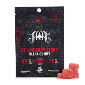 Strawberry Storm - Ultra Gummy - 20mg (S) - Heavy Hitter 