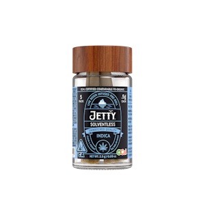 JETTY EXTRACTS - 5pk - Papaya Cake x Grape Crumpets - Solventless - 2.5g (I) - Jetty