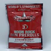 Presidential - Mini Blunts - Strawberry - Infused Blunt Pack - 3pck - 2.1g