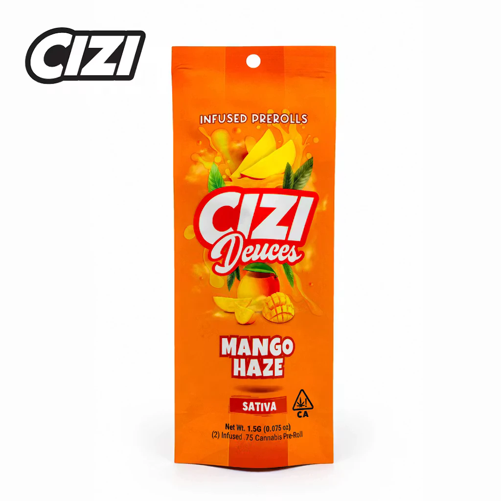 Cizi - Cizi | Mango Haze 1.5g (Sativa) - Infused Preroll 2 Pack Main Image