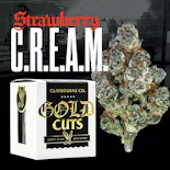 Claybourne Gold Cuts 3.5g Strawberry C.R.E.A.M. 