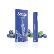 Sauce Blueberry Kush Live Resin Infused Disposable Vape 1g
