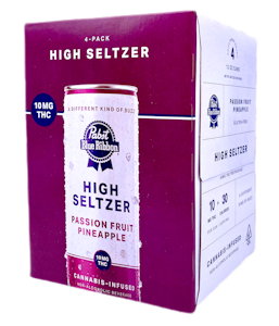 PABST LAB - 4 PACK - PASSION FRUIT PINEAPPLE 10MG - PABST BLUE RIBBON