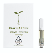 Raw Garden Cartridge 1g - Wave Rider 86%