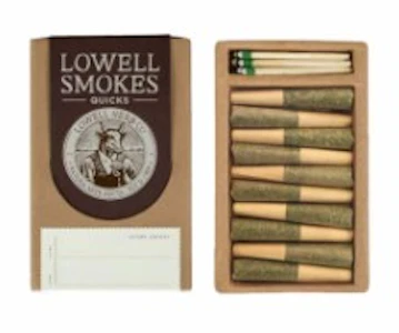 Lowell - [Lowell] Quicks Preroll 10 Pack - 3.5g - The Happy Hybrid (H)