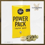 Claybourne Co. - Black Triangle OG Power Pack 3.5g + 1g Kief