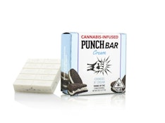 100mg THC PunchBar - Cookies & Cream Milk Chocolate
