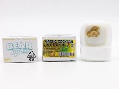 Bear Labs - Garlic Cocktail Tier 1 Rosin 1g