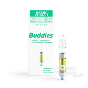 Buddies - Apple Gelato 1g Distillate Cart  - Buddies