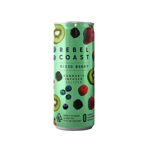 Rebel Coast - Rebel Coast - Mixed Berry- Canna Seltzer Main Image