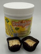 Delights Bites - Chocolate Banana Cream Pie - 10ct 100mg - Edibles