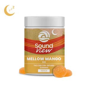 SOUNDVIEW - SoundView Mellow Mango 1:1:1 Gummies T90.6mg C95.6mg C94.8mg I 00152