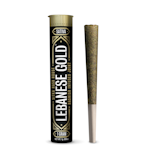 1g Lebanese Gold Infused Sativa Hash Pre-Roll - Sitka