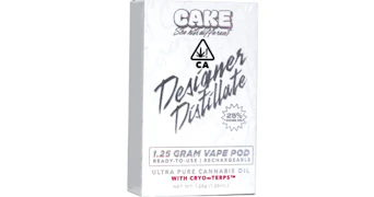 CAKE - Sour Diesel Live Resin Rechargeable AIO - 1g