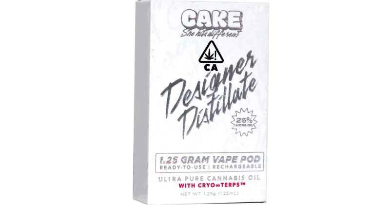 CAKE - CAKE - Sour Diesel Live Resin Rechargeable AIO - 1g Main Image