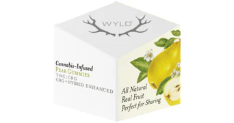 Wyld - Pear 1:1 THC:CBG Gummies - 200mg