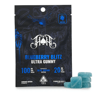 Heavy Hitters Gummies - Blueberry Blitz 100mg