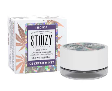 STIIIZY - STIIIZY | Ice Cream Mintz | Live Resin Diamonds | 1g