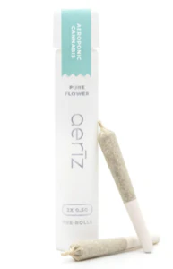 Aeriz - White Peach Gelato Kief Infused 2pk Nug Rolls - 1g