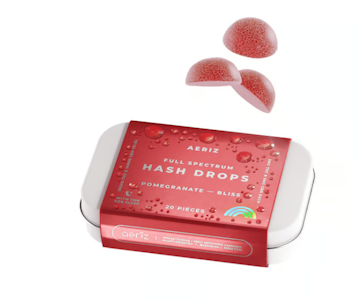AERIZ - Pomegranate CBN:THC Hash Drops - 100mg