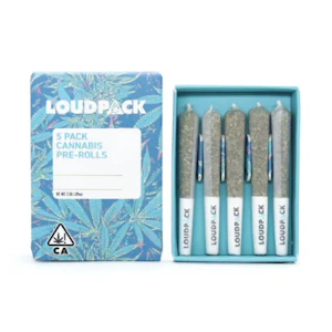 LOUDPACK - [Loudpack] Preroll 5 Pack - 2.5g - Califonia Limes (S)