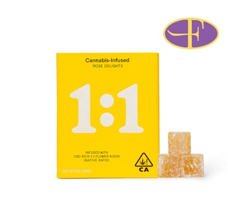 ROSE DELIGHTS - California Mango 1:1 Rosin Delights