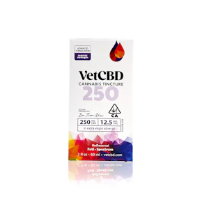 VET CBD - Tincture - 20:1 - CBD 250MG : THC 12.5MG - 60ML