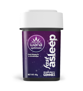 WANA - WANA | 10pk Gummies | Fast Asleep - Dream Berry w/ CBN + Melatonin | 20mg