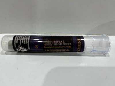 ROYAL HIGHNESS - LA Confidential 1g Pre-roll - Royal Highness