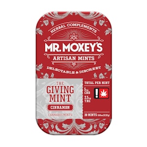 Mr. Moxey's | The Giving Mint CBD 2:1 Cinnamon Mints 10-Pack