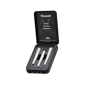 HEAVY HITTERS - DIAMOND INFUSED 3 PACK - BLACK HAZE .5G - HEAVY HITTERS