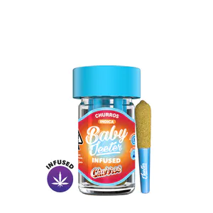 JEETER - Baby Jeeters Infused 5pk Prerolls 2.5g Churros $38