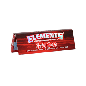 Elements Papers - Elements Red 1 1/4 Size